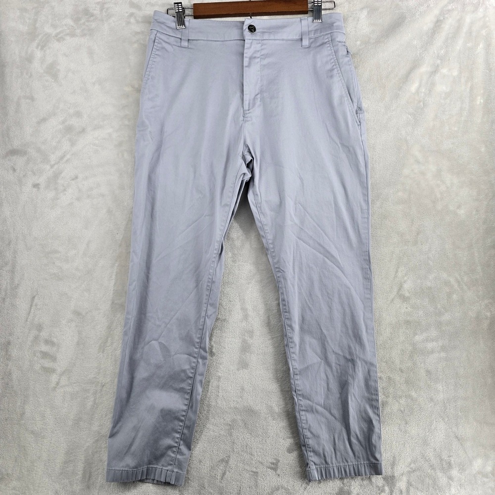 BirdDogs Men's 30x28‎ Boomstick Gray Chino Pants Golf Casual Lightweight